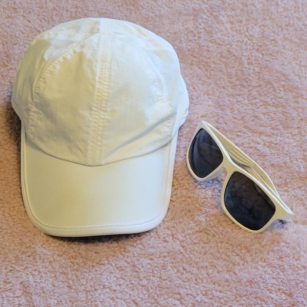 Athletic Women’s Arctic White Breathable Lightweight  Baseball Cap. O/S